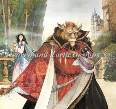 Diamond Painting Canvas - Mini Beauty And Beast JP - Click Image to Close